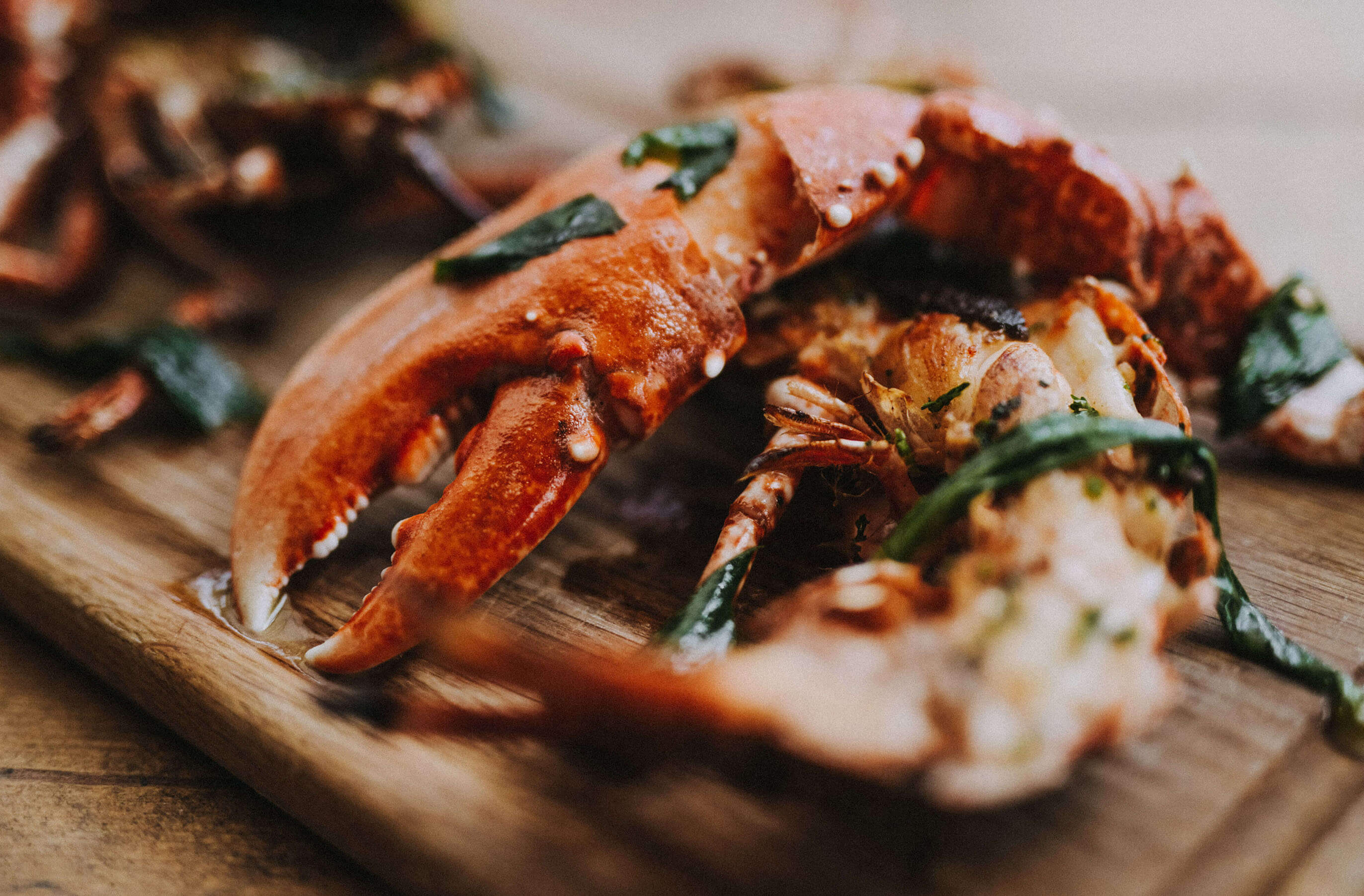 Lobster at the Oyster and fish house