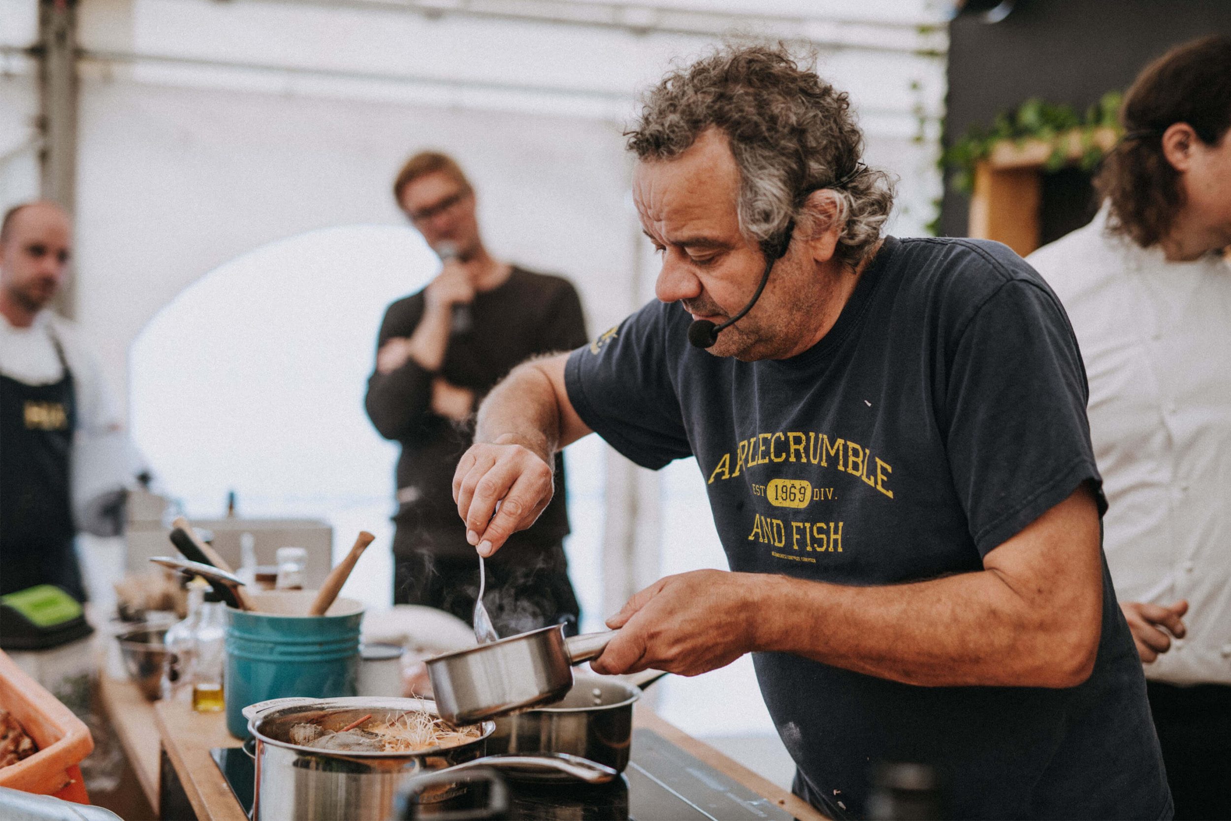 Mark Hix at Food Rocks festival