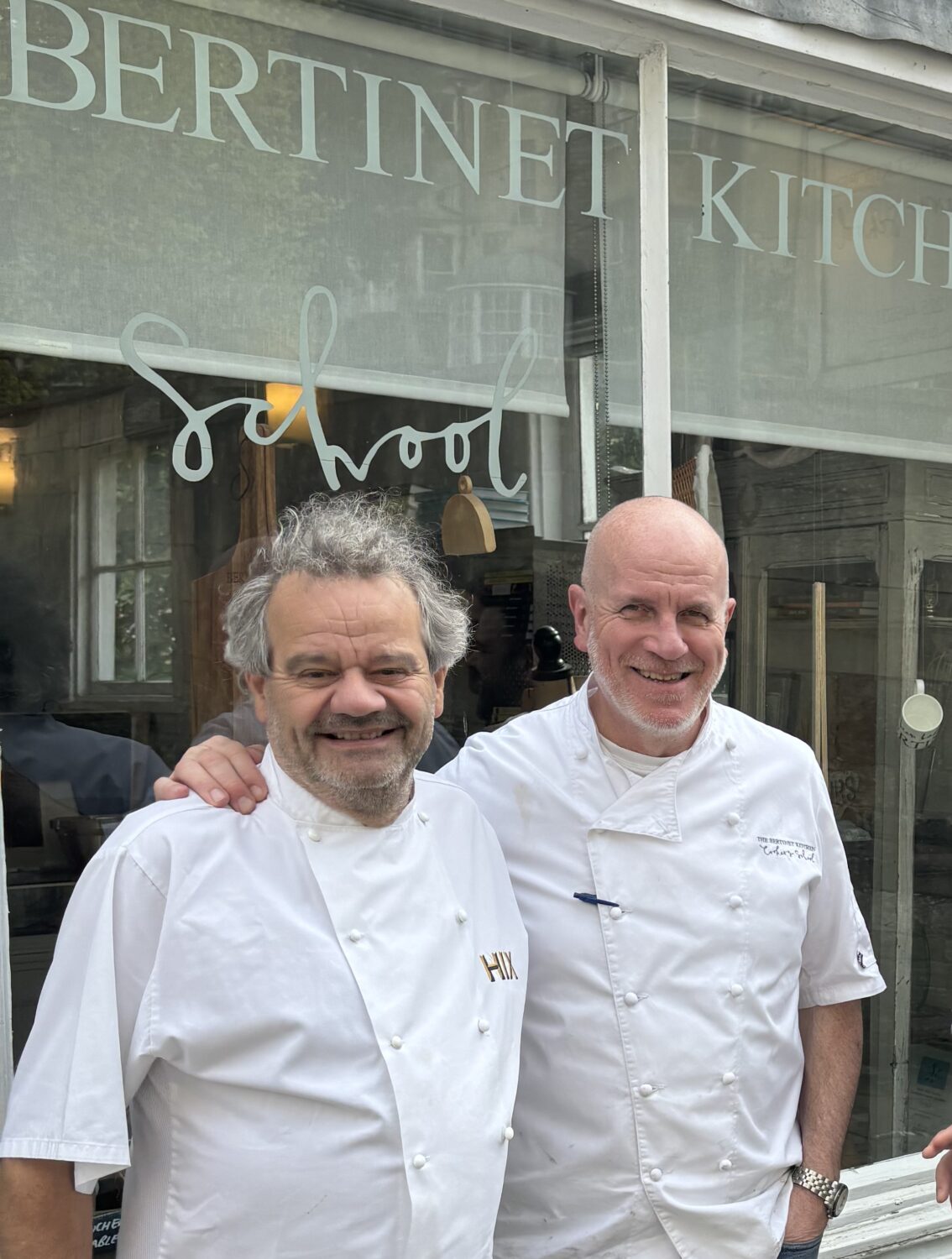 Richard Bertinet and Mark Hix